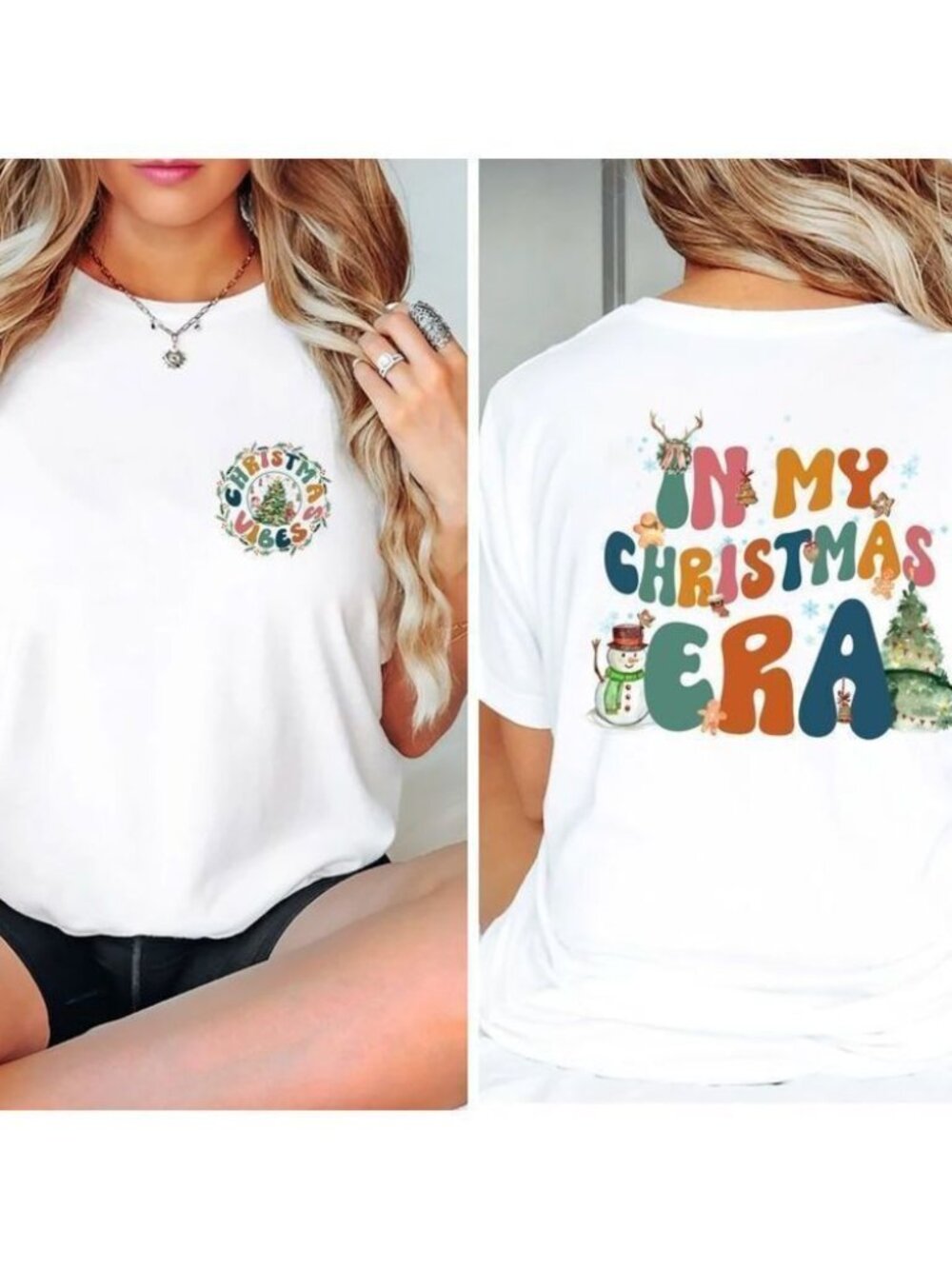 Christmas Vibes Holiday Season Cozy Gift Unisex T-Shirt